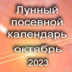 Лунный посевной календарь садовода и огородника на октябрь 2023 года благоприятные дни посадки овощей, высадки саженцев и посева зелени.