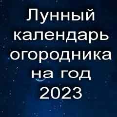 Лунный календарь огородника на 2023 год благоприятные дни для посадки.