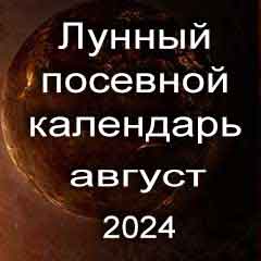 Лунный посевной календарь садовода и огородника на август 2024 года благоприятные дни посадки овощей, высадки саженцев и посева зелени.