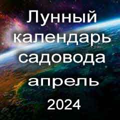 Лунный посевной календарь садовода на апрель 2024 года благоприятные дни для посадки.