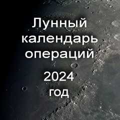 Лунный календарь операций на 2024 год по месяцам, хирургические вмешательства в благоприятные дни.