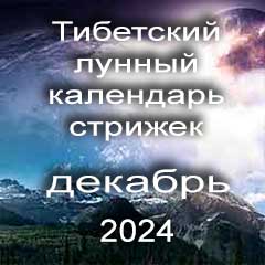 Лунный календарь стрижек волос на декабрь 2024 года  благоприятные дни по лунному тибетскому календарю.