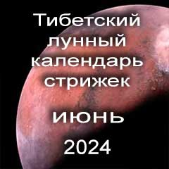 Лунный календарь стрижек волос на июнь 2024 года  благоприятные дни по лунному тибетскому календарю.