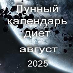 Диета для похудения на август 2025 года, меню для правильного питания