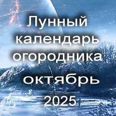 Лунный календарь огородника на октябрь 2025 года благоприятные дни посадки овощей.