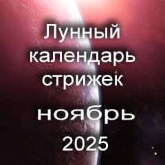 Лунный календарь стрижки волос на ноябрь 2025 года благоприятные дни 