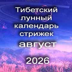 Лунный календарь стрижек волос на август 2026 года
