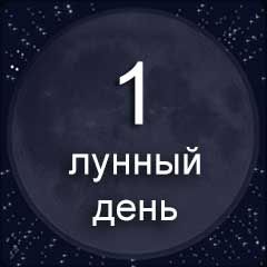1 лунный день характеристика дня